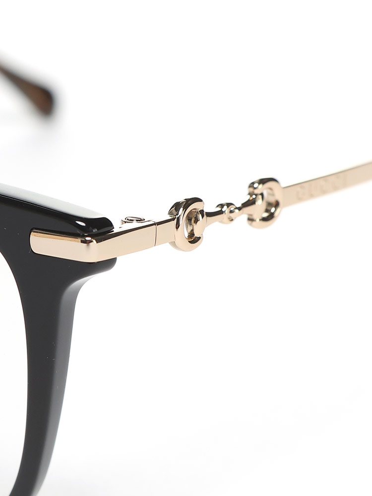 GUCCI (グッチ) 眼鏡 ロゴ ウェリントン アイウェア - グッズ メガネ