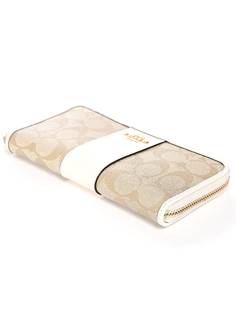 COACH (コーチ) ロゴ ラウンドジップ 長財布 CO54630IMDQC レディース