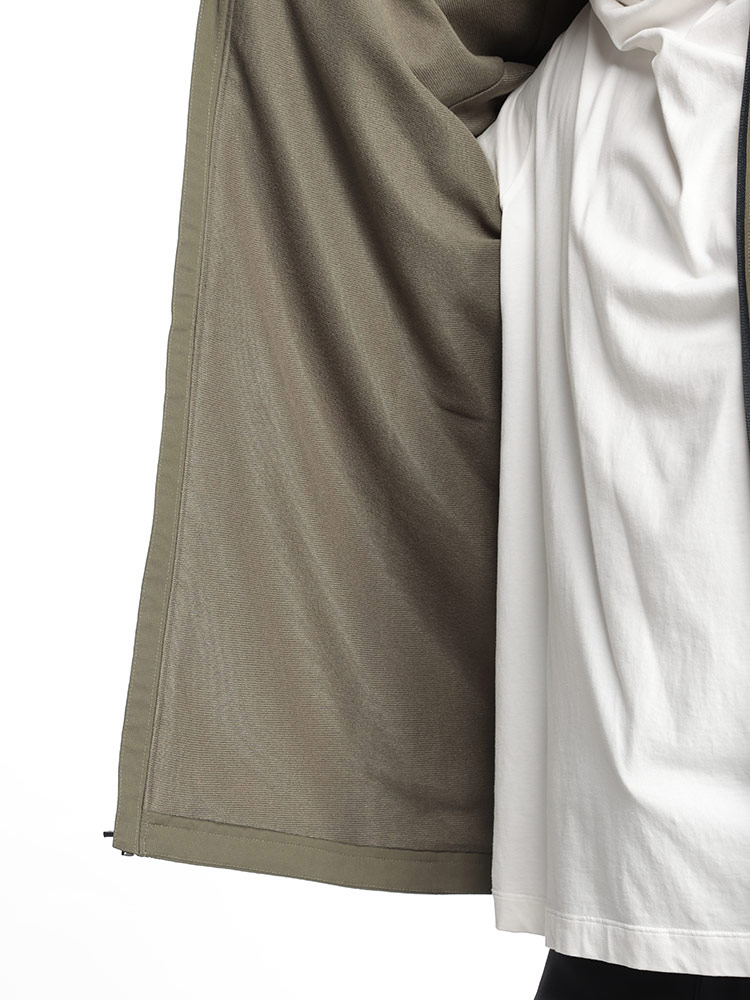 フルジップ パーカー FITTED STORM 裏起毛 TRICOT LINED WOVEN JACKET