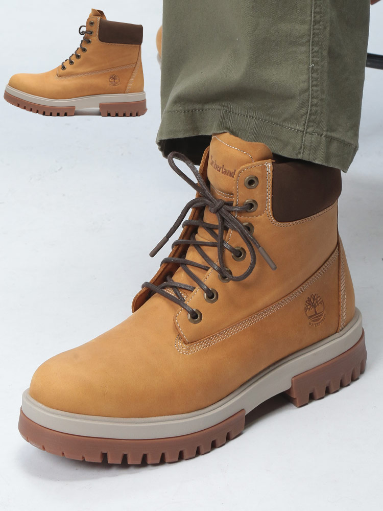 ショートブーツ 防水 アーバーロード レースアップブーツ ARBOR ROAD