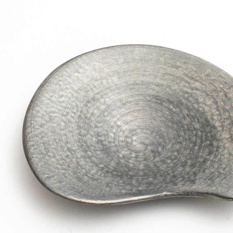 崇雪（shusetsu） カシュープレート 10cm （シルバー） – 皿・プレート