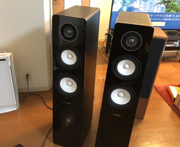 YAMAHA NS-F500】リビングのオーディオ回りを一段アップグレードして