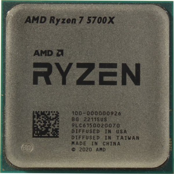 Процессор AMD Ryzen 7 5700X (100-000000926) 3.4 GHz/8core/4+32Mb