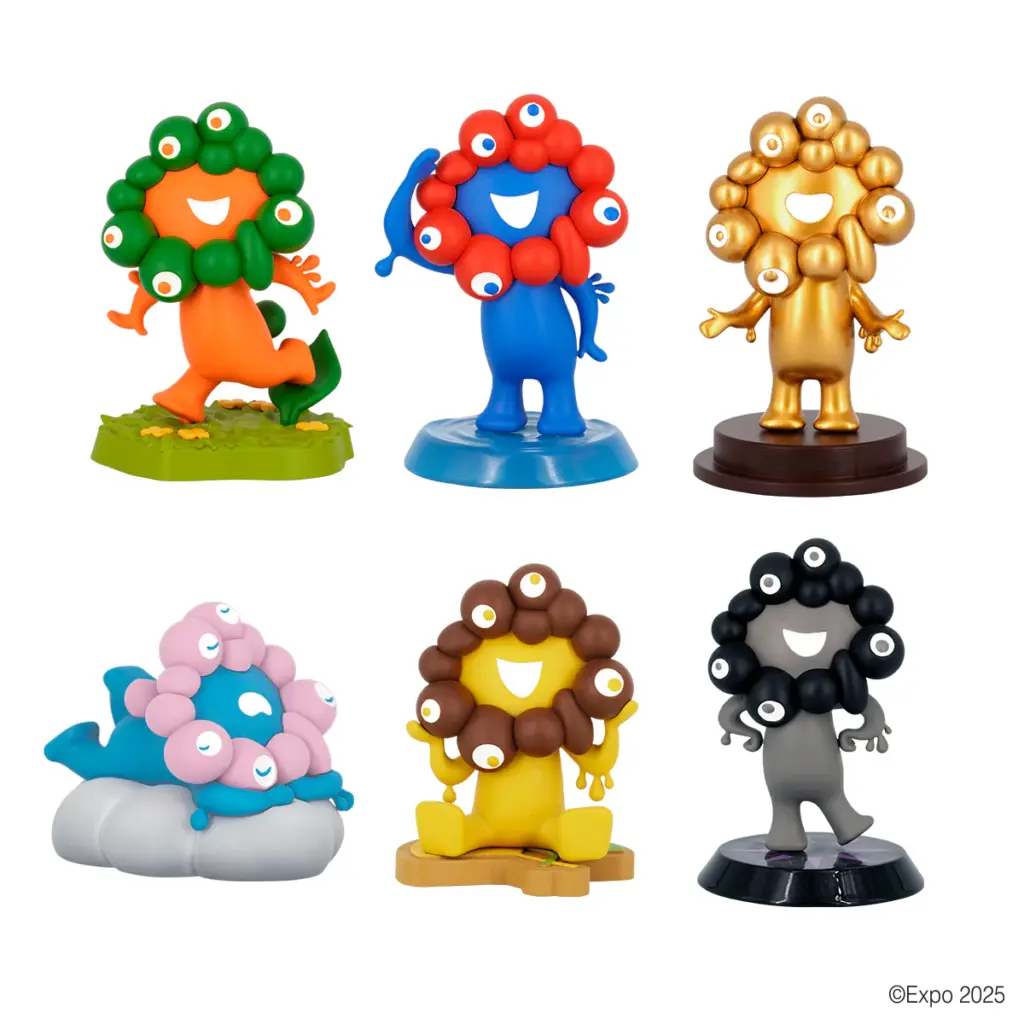大阪・関西万博】ミャクミャクフィギュアコレクションで金の