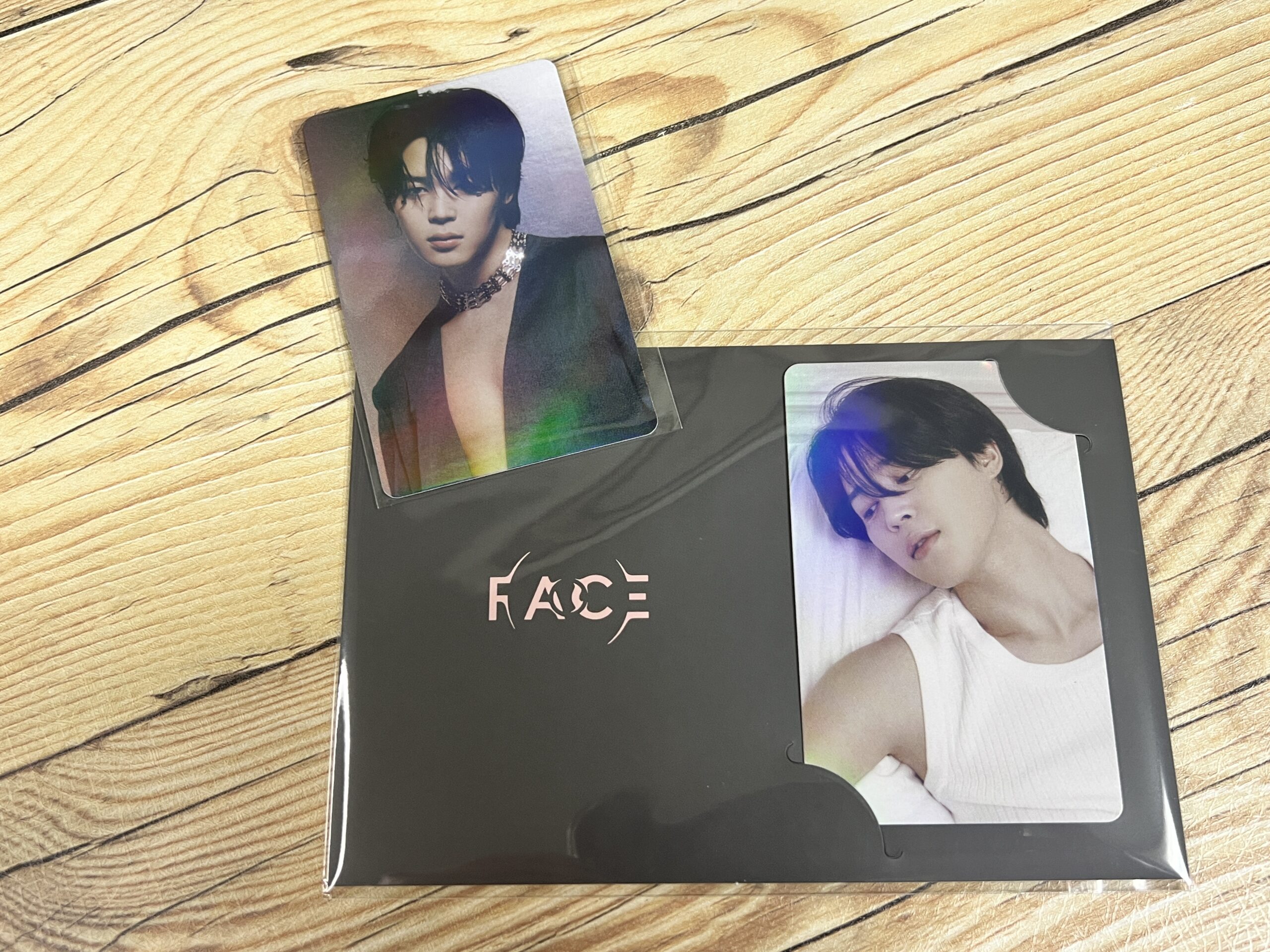 BTS ジミン 事前収録 アナログ盤 ポストカード 2枚 BTS 事前収録 JIMIN