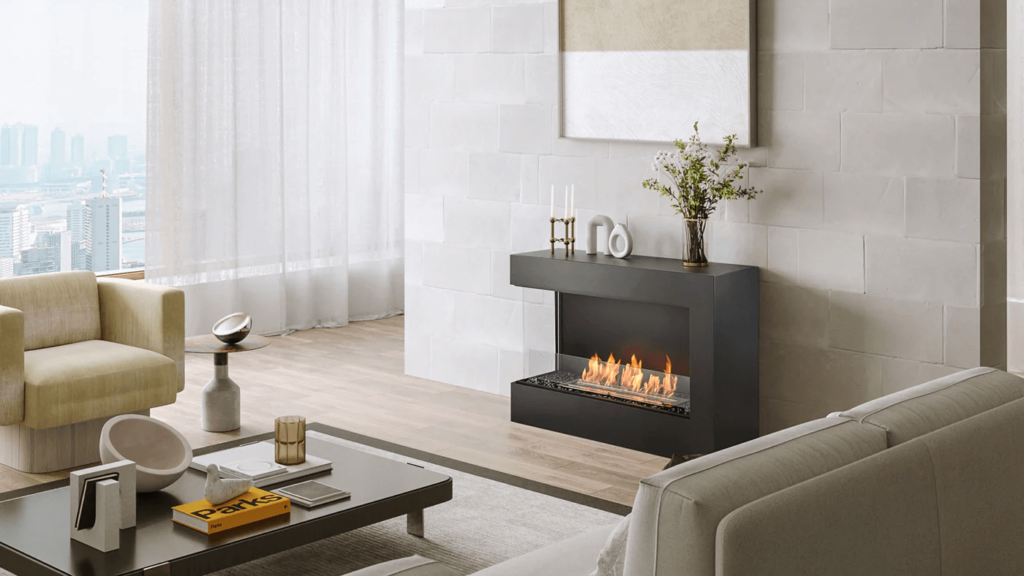 置き型バイオエタノール暖炉「エコスマートファイヤー」のラインナップ