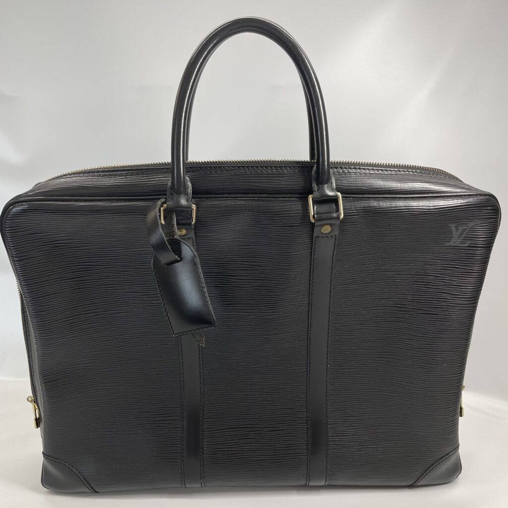 Louis Vuitton ルイ・ヴィトン ビジネスバック エピ メンズ ブラックの