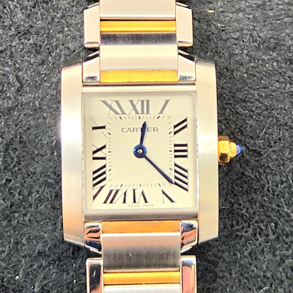 Cartier カルティエ タンクフランセーズSM W51007Q4 K18YG×SS コンビ