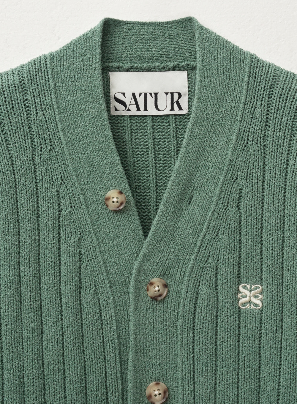 M) Faro Over Size Boucle Cardigan