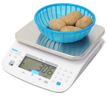 防水型デジタル上皿はかり Just NAVI (検定付)【大和製衡ヤマト