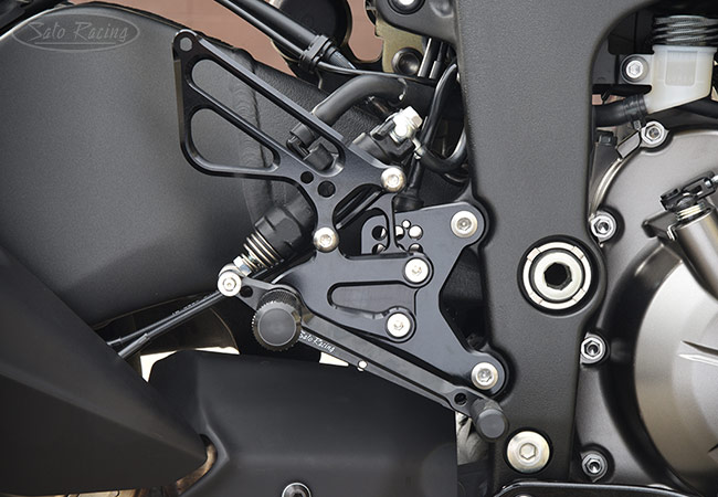 SATO RACING | Rear Sets - Kawasaki ZX-6R / ZX636 ('19-'25)
