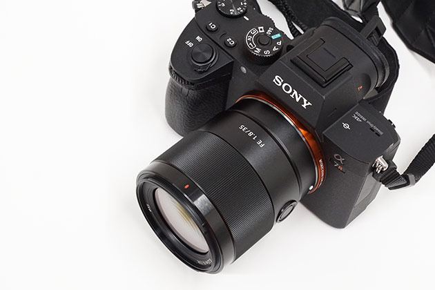 FE 35mm F1.8 到着！開梱と試し撮り 軽くて明るい良いレンズ！