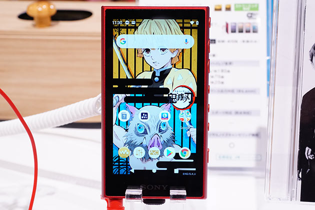 鬼滅の刃 コラボモデルのウォークマン・ヘッドホンを見てきました！