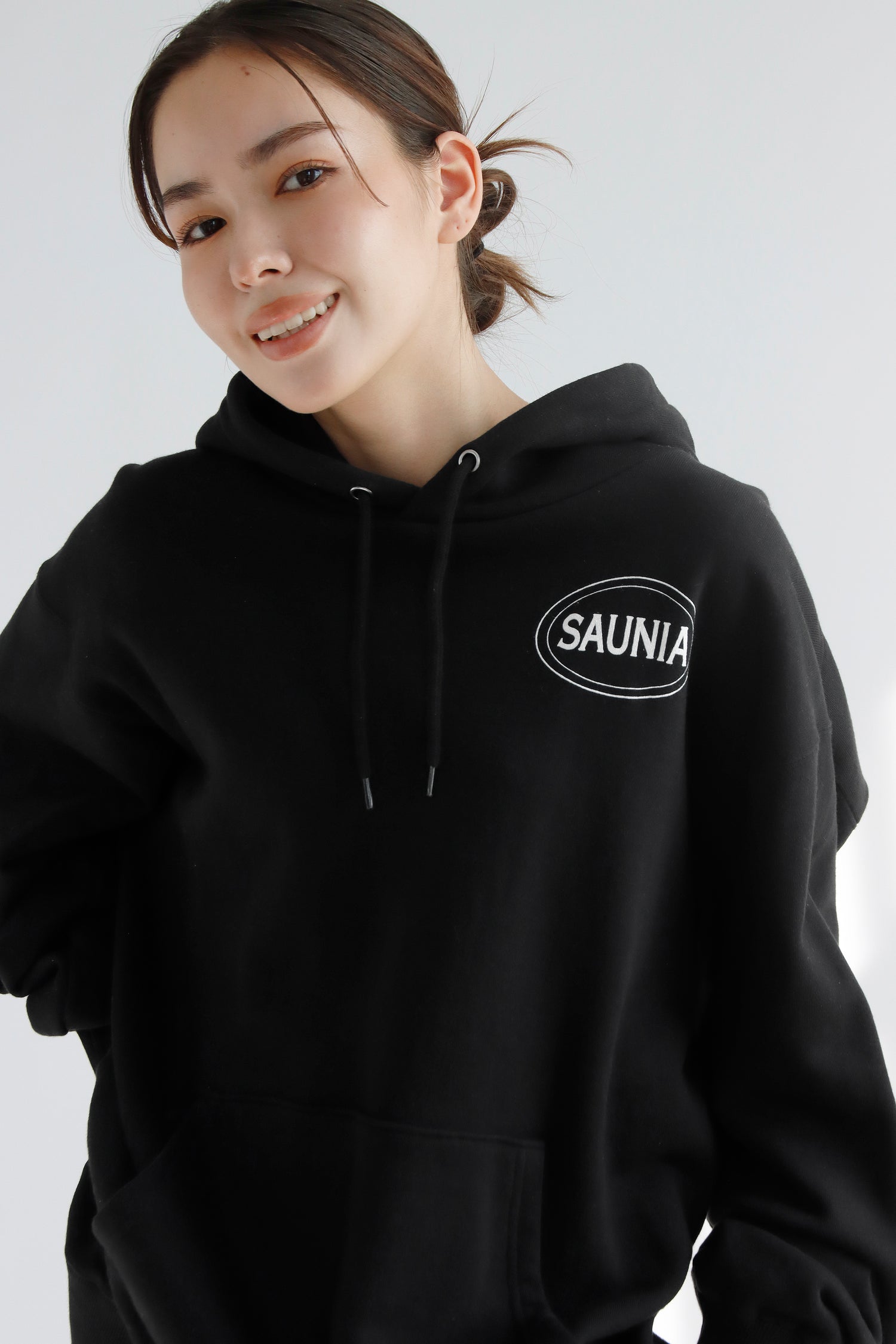 92050005 サウニアオリジナルパーカー ブラックL – サウニア～サウナ