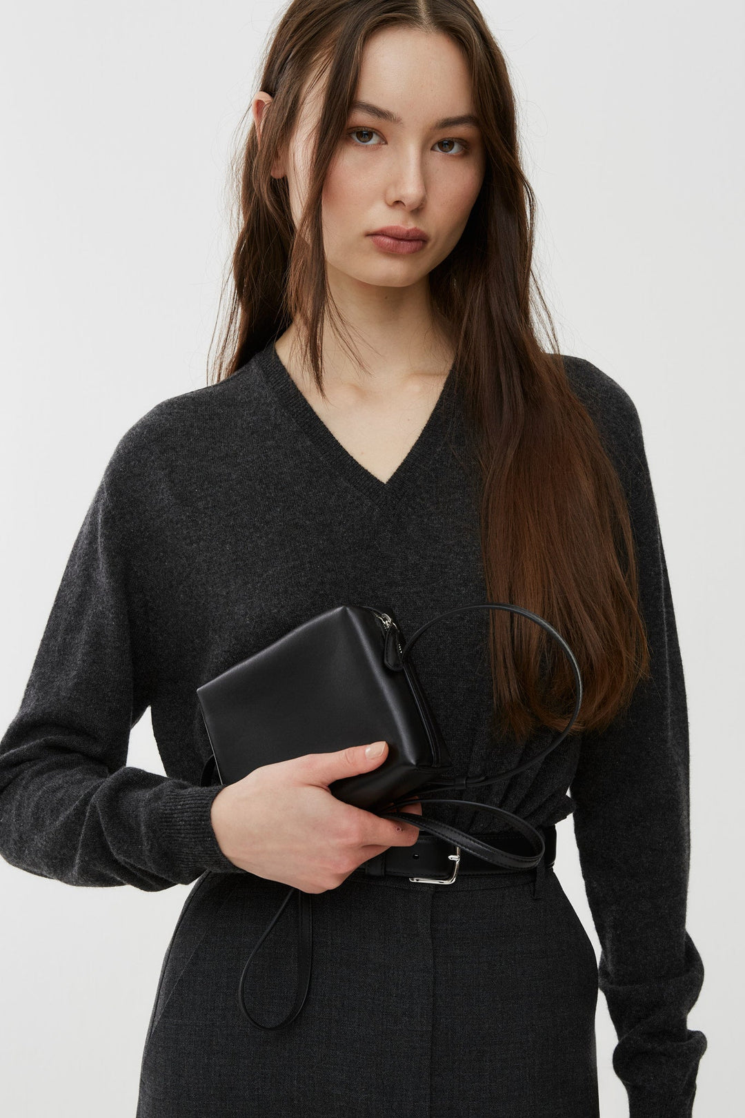 The Row | Regent crossbody black bag | Savannahs