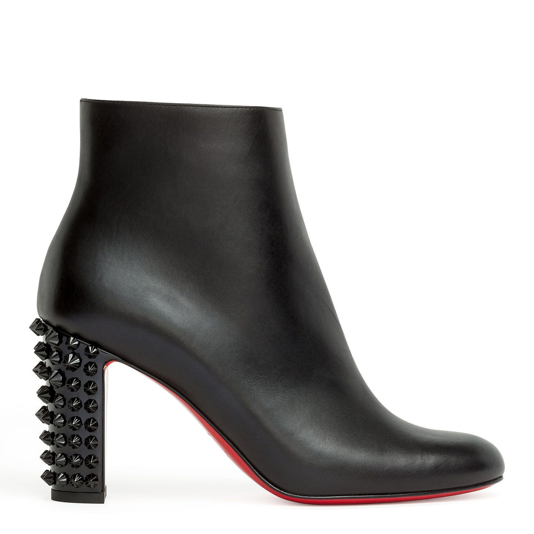 Christian Louboutin | Suzi Folk 85 black leather booties | Savannahs