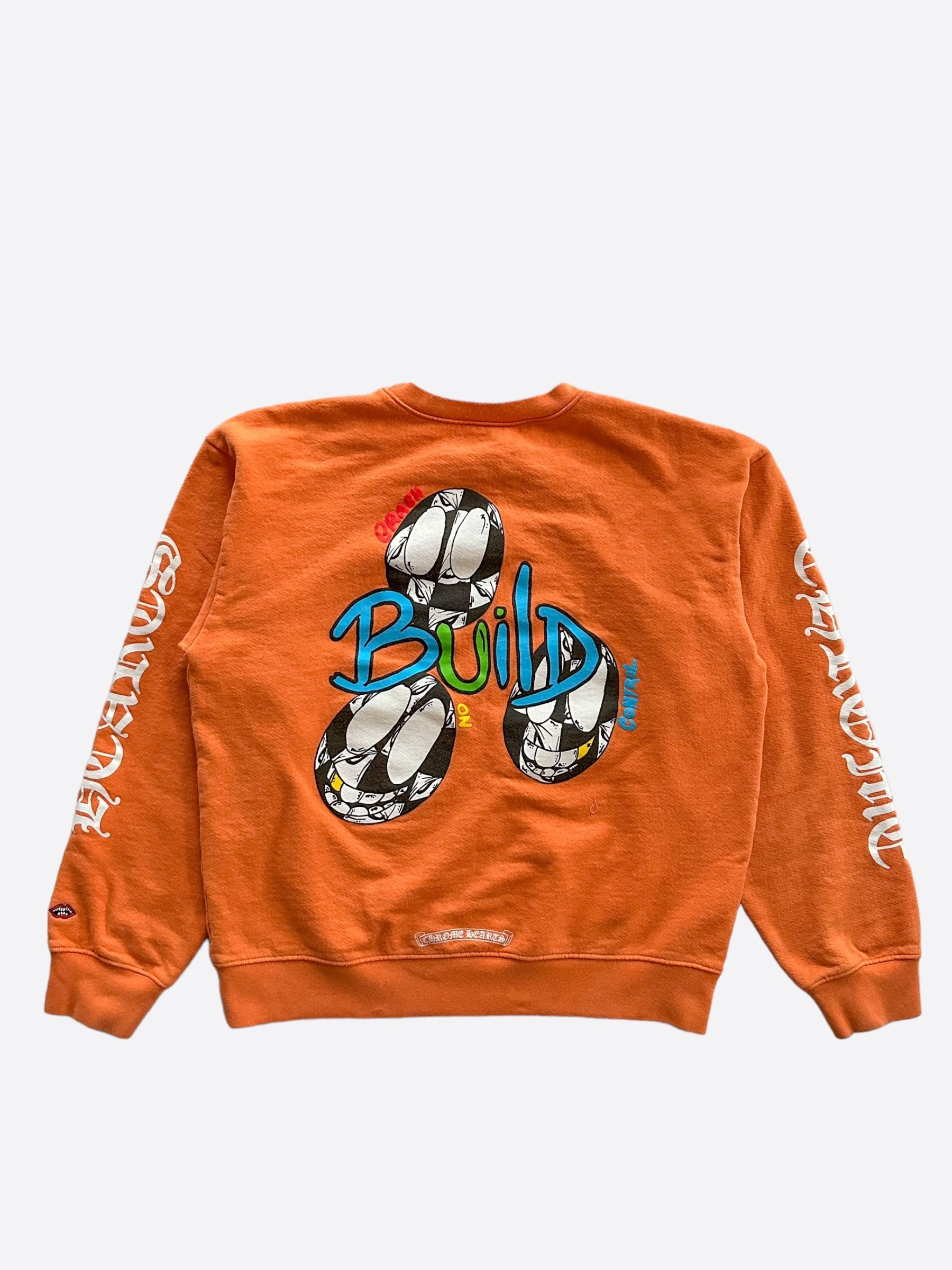 Chrome Hearts Matty Boy Orange Link Sweater – Savonches
