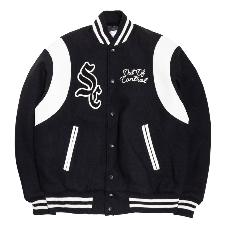 STADIUM JACKET / BLACK – SC WEB STORE