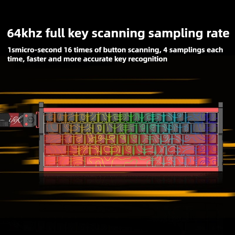 IROK MG68 Max アルミニウム製メカニカル磁気スイッチキーボード トリ