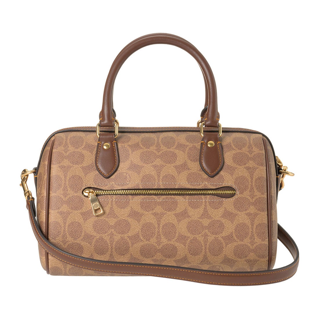 コーチ COACH ハンドバッグ シグネチャー キャンバス ローアン
