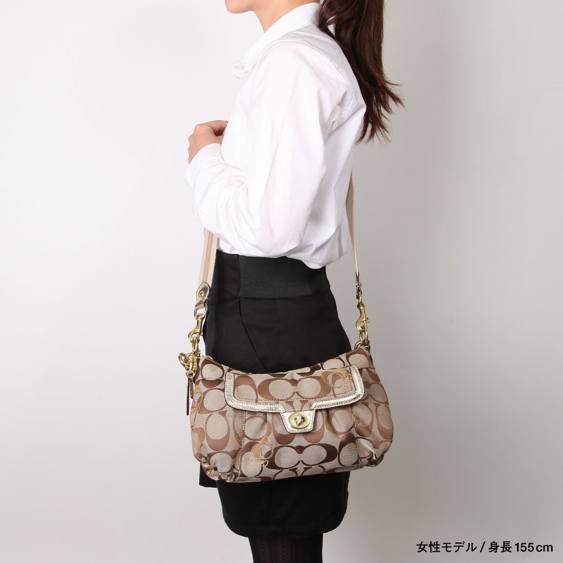 コーチ COACH ショルダー（ゴールド） -waja bazar - 海外ファッション