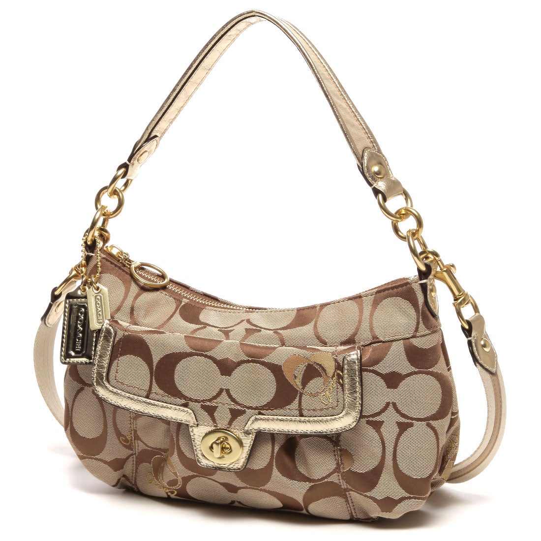 コーチ COACH ショルダー（ゴールド） -waja bazar - 海外ファッション