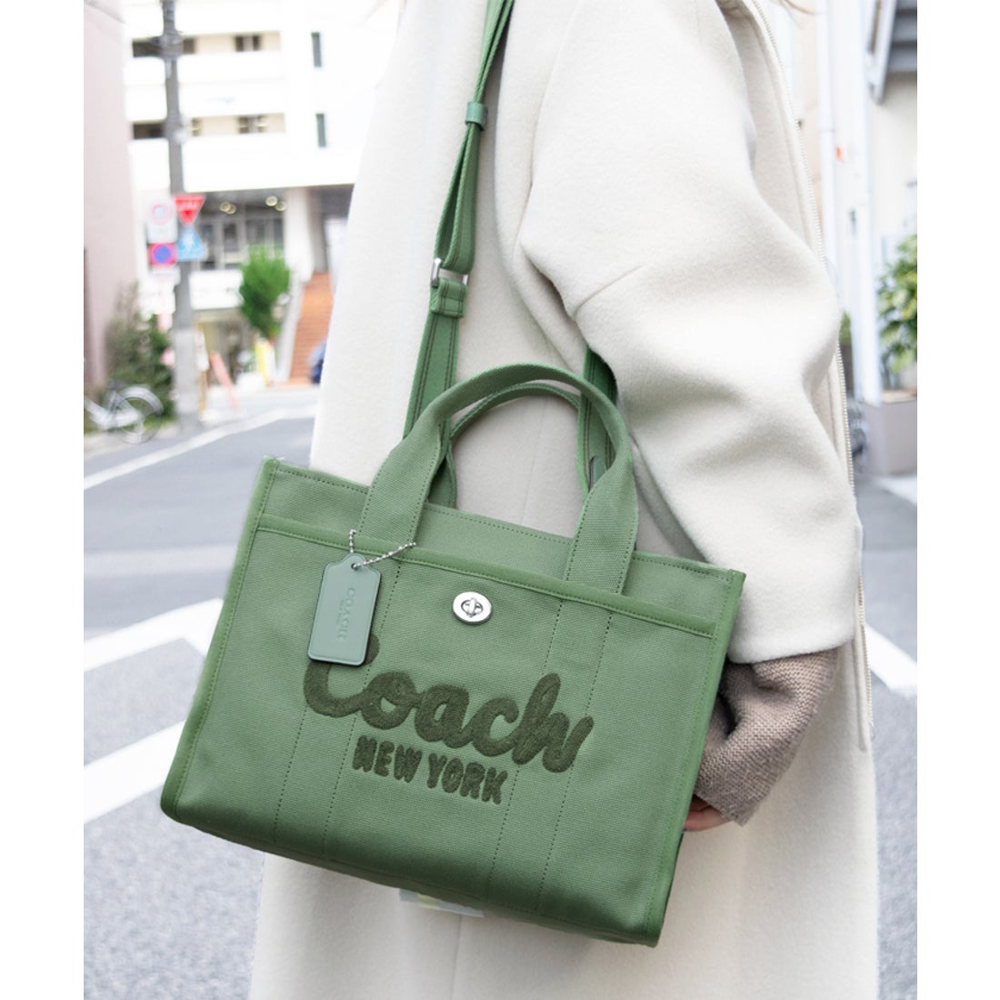 コーチ COACH COACH コーチ CARGO TOTE カーゴ トート バッグ 斜めがけ