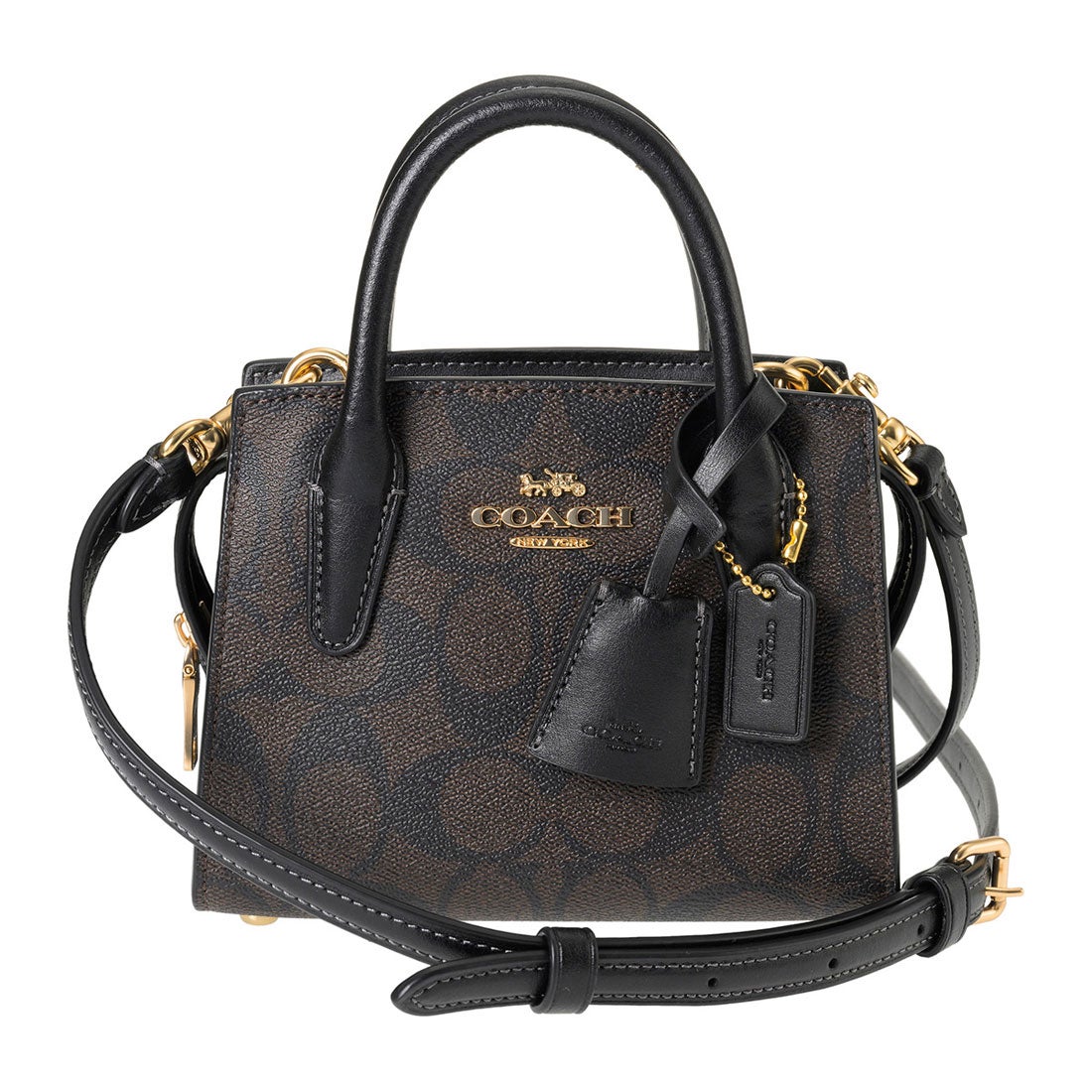 コーチ COACH ショルダーバッグ アンドレア ミニ キャリーオール CO975