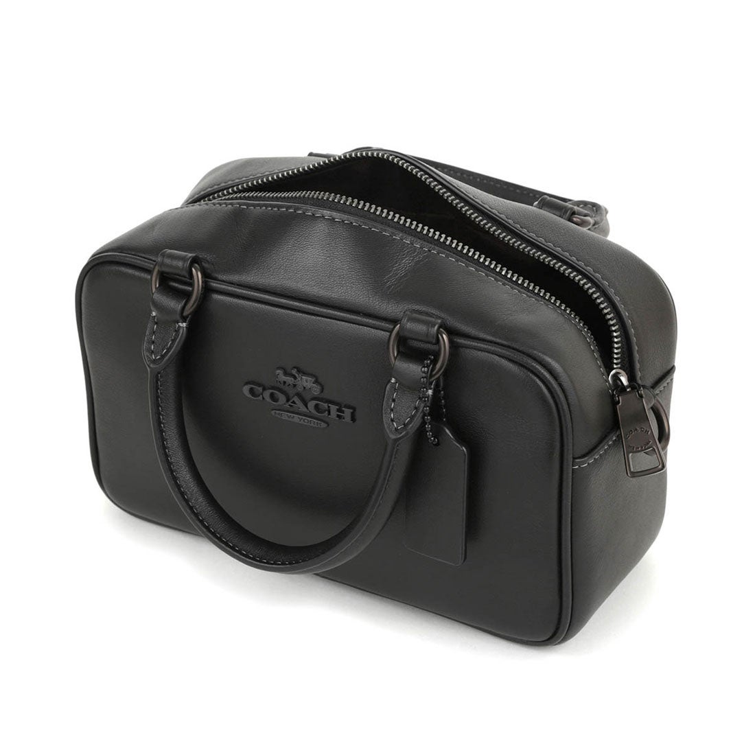 コーチ COACH ショルダーバッグ スムースカーフレザー SATCHEL