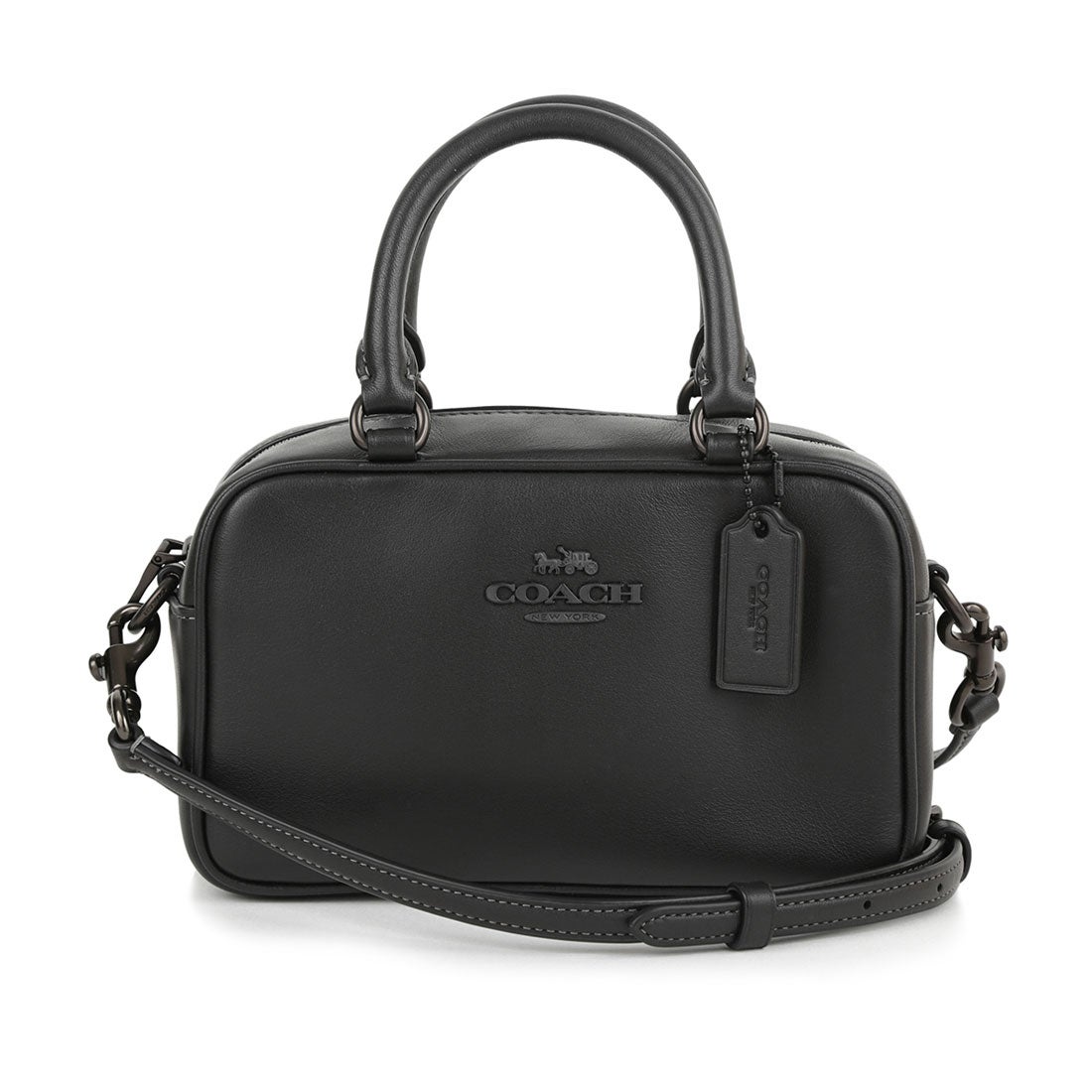 コーチ COACH ショルダーバッグ スムースカーフレザー SATCHEL