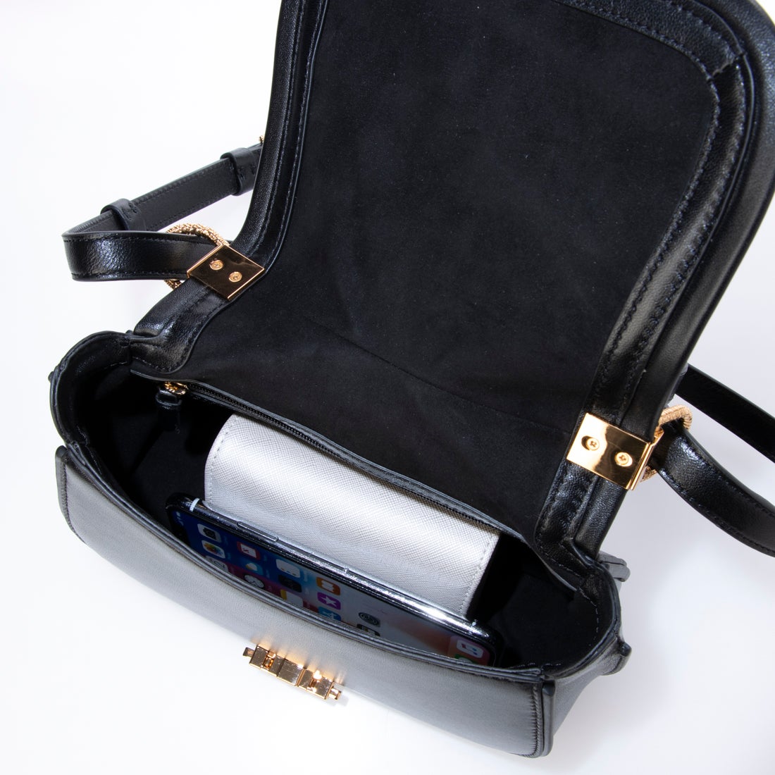 コール ハーン COLE HAAN セレネアサドルバッグ womens （ブラック