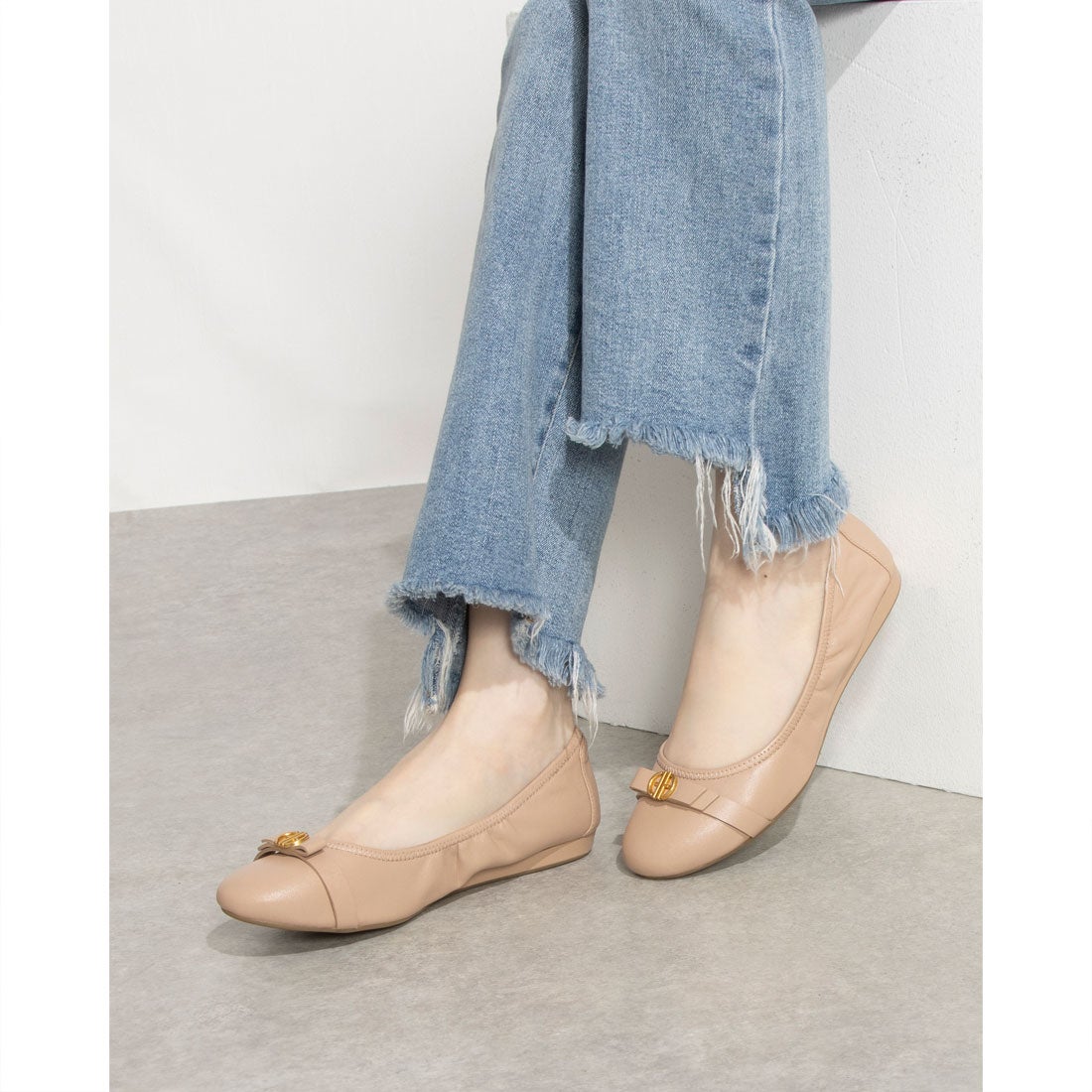 コール ハーン COLE HAAN トバ ボウ バレエ womens （ブラッシュ