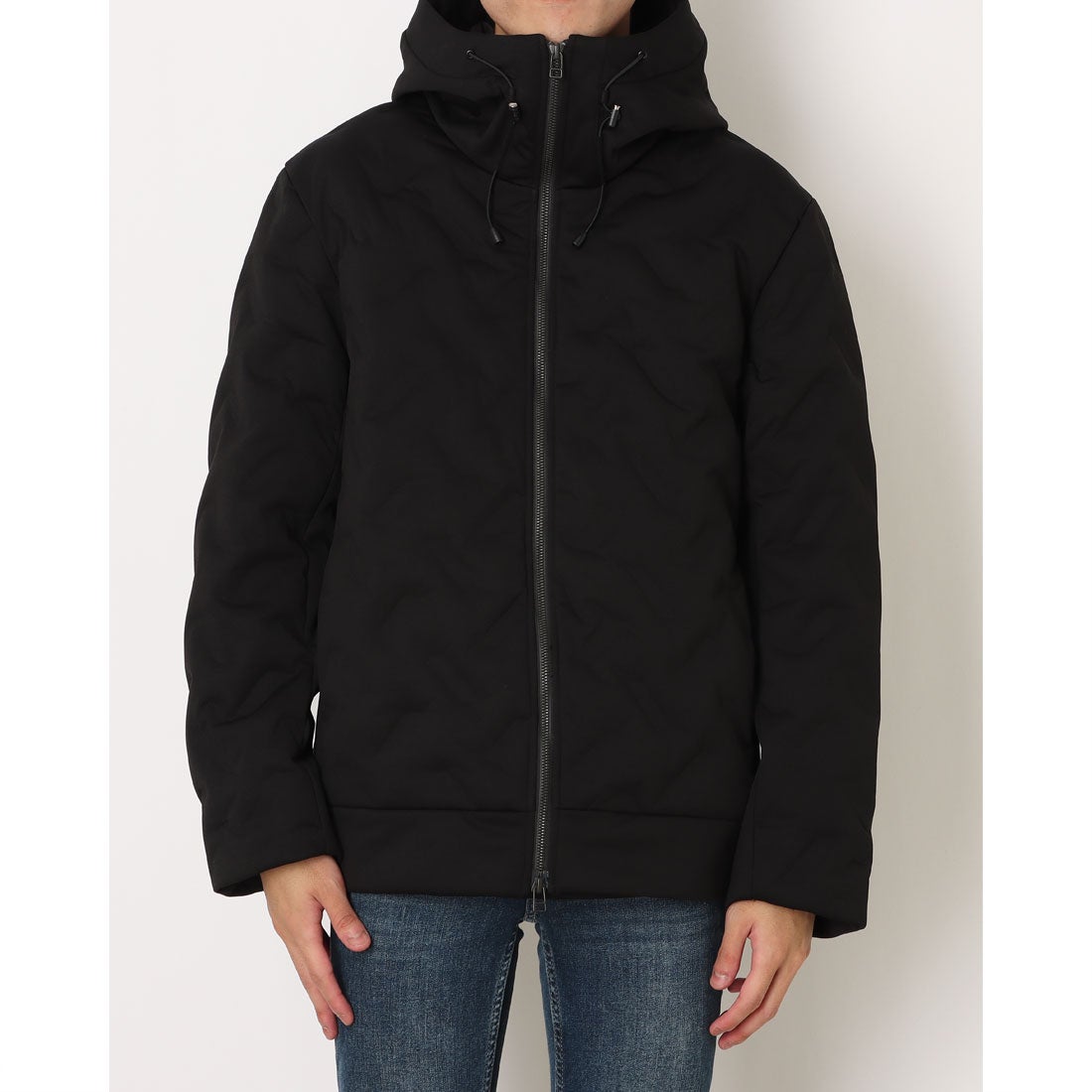 コムサイズム COMME CA ISM シームレス ダウン フード ブルゾン