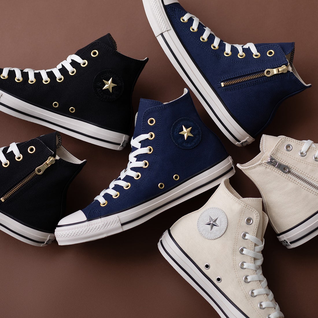 コンバース CONVERSE オールスター スタッズパッチ Z HI （ブラック