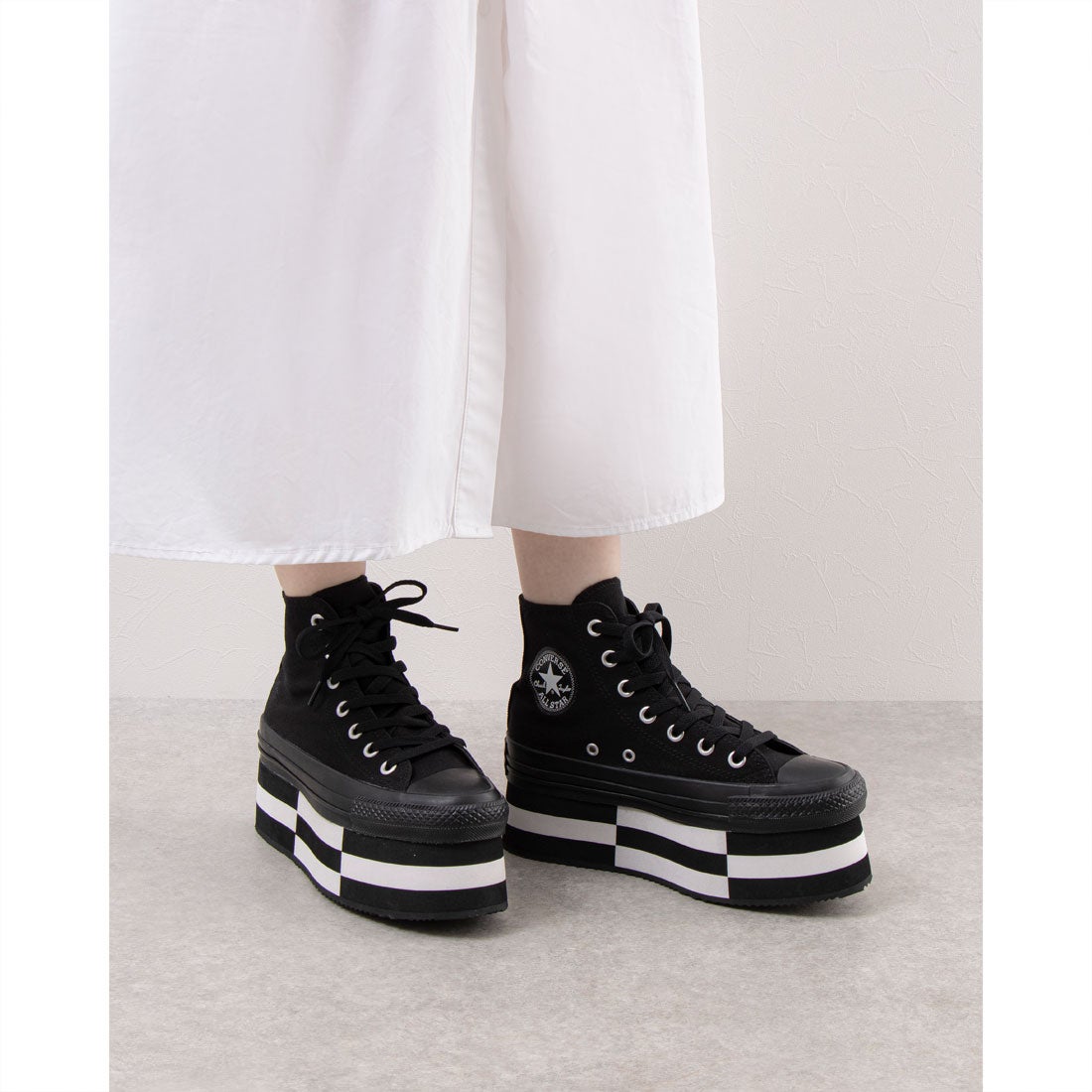 コンバース CONVERSE レディース スニーカー ハイカット 厚底 ALL STAR