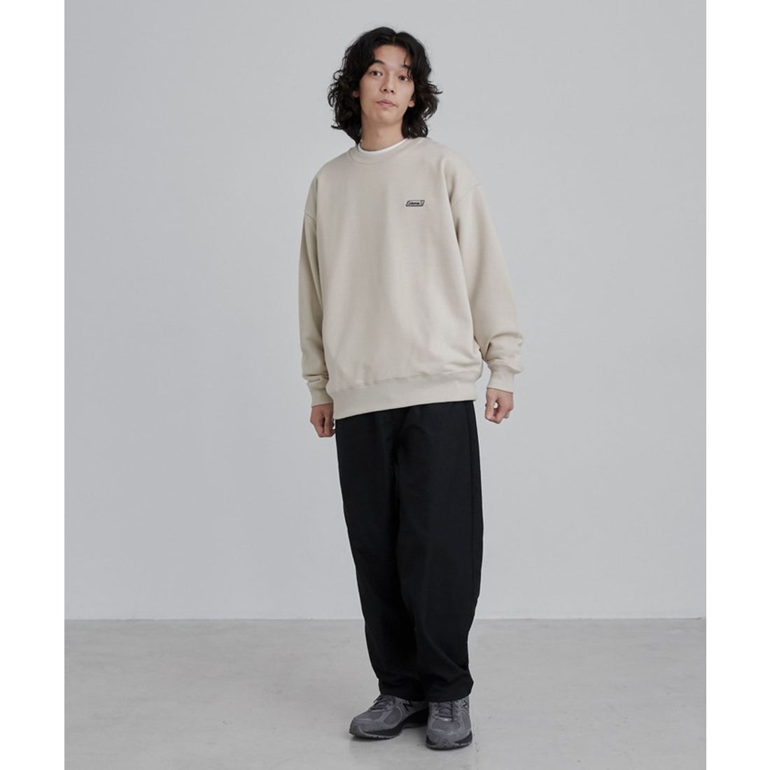 coen Coleman（コールマン）グラフィック裏毛クルーネックスウェット