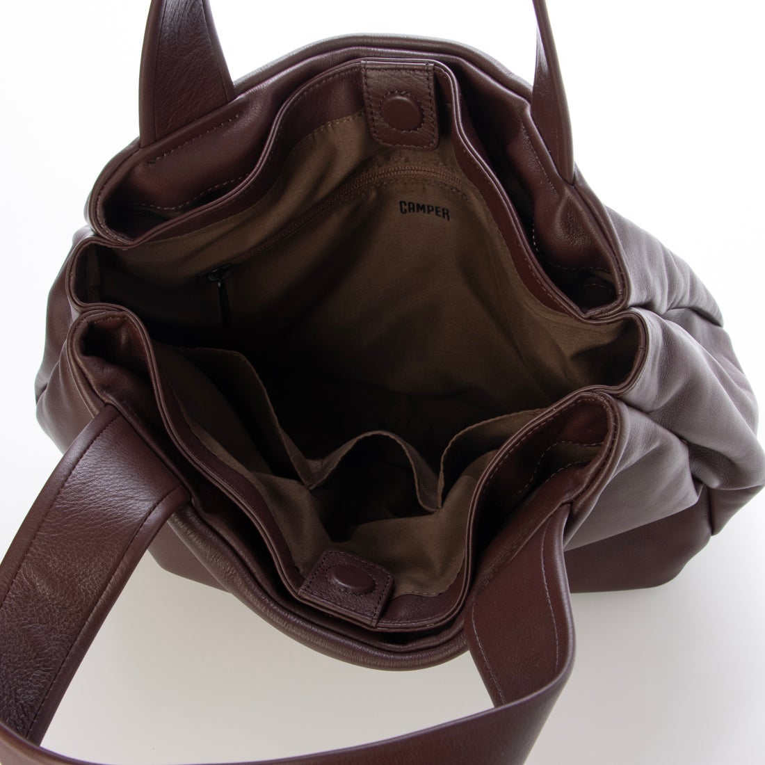 カンペール CAMPER CADADIA トートバッグ （マロンブラウン） -waja