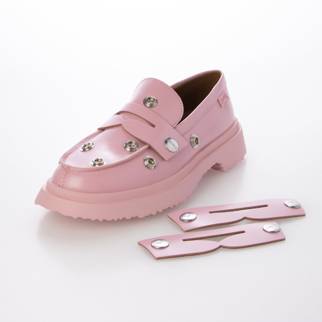 カンペール CAMPER TWINS / カジュアルシューズ （ピンク） -靴