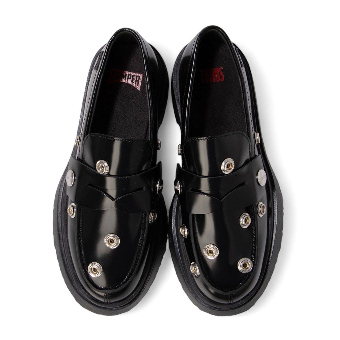 カンペール CAMPER TWINS / カジュアルシューズ （ブラック） -waja