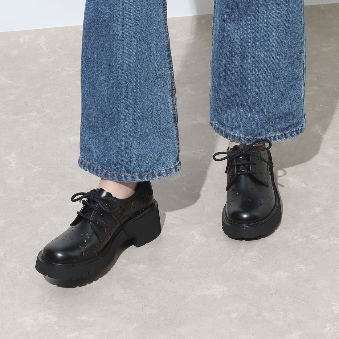 カンペール CAMPER [カンペール] MILAH / フラットシューズ （ブラック