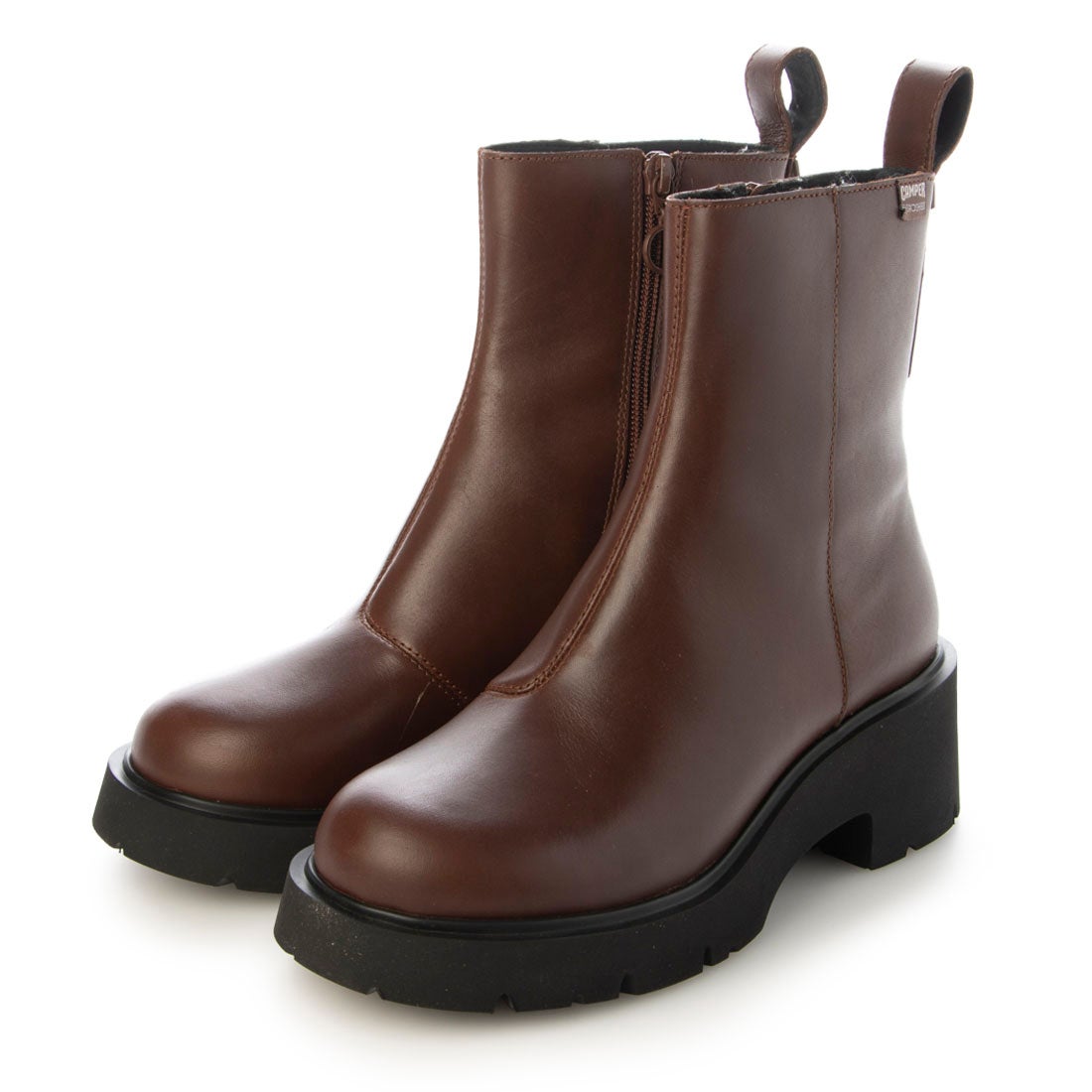 カンペール CAMPER [カンペール] MILAH / アンクルブーツ （コーヒー