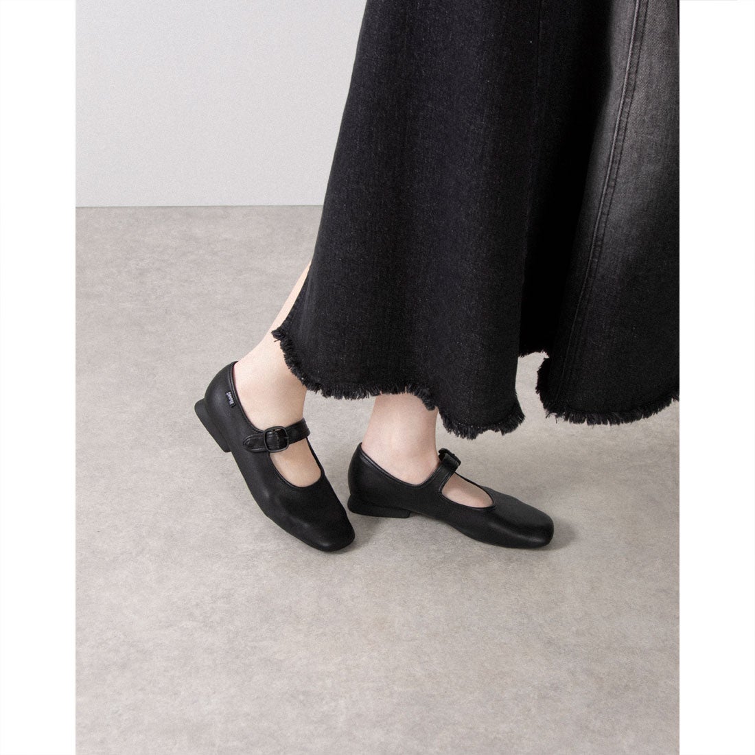 カンペール CAMPER CASI MYRA / フラットシューズ （ブラック） -靴