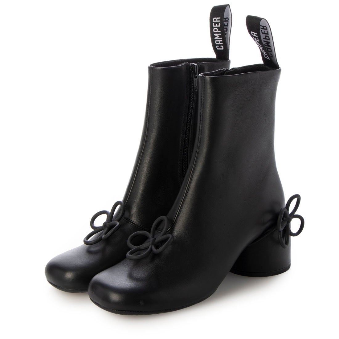 カンペール CAMPER TWINS / アンクルブーツ （ブラック） -waja bazar
