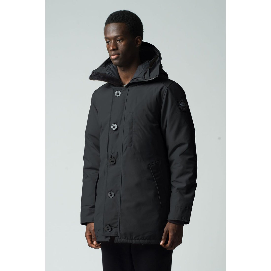 カナダグース CANADA GOOSE Jasper Parka Black Label （Black