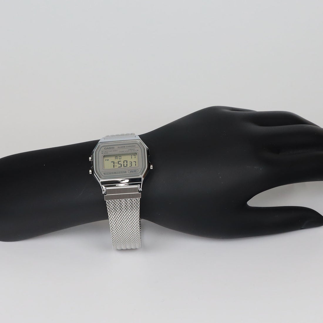 CASIO CLASSIC / A158WEM-7JF （ライトグレー） - ファッション通販 d