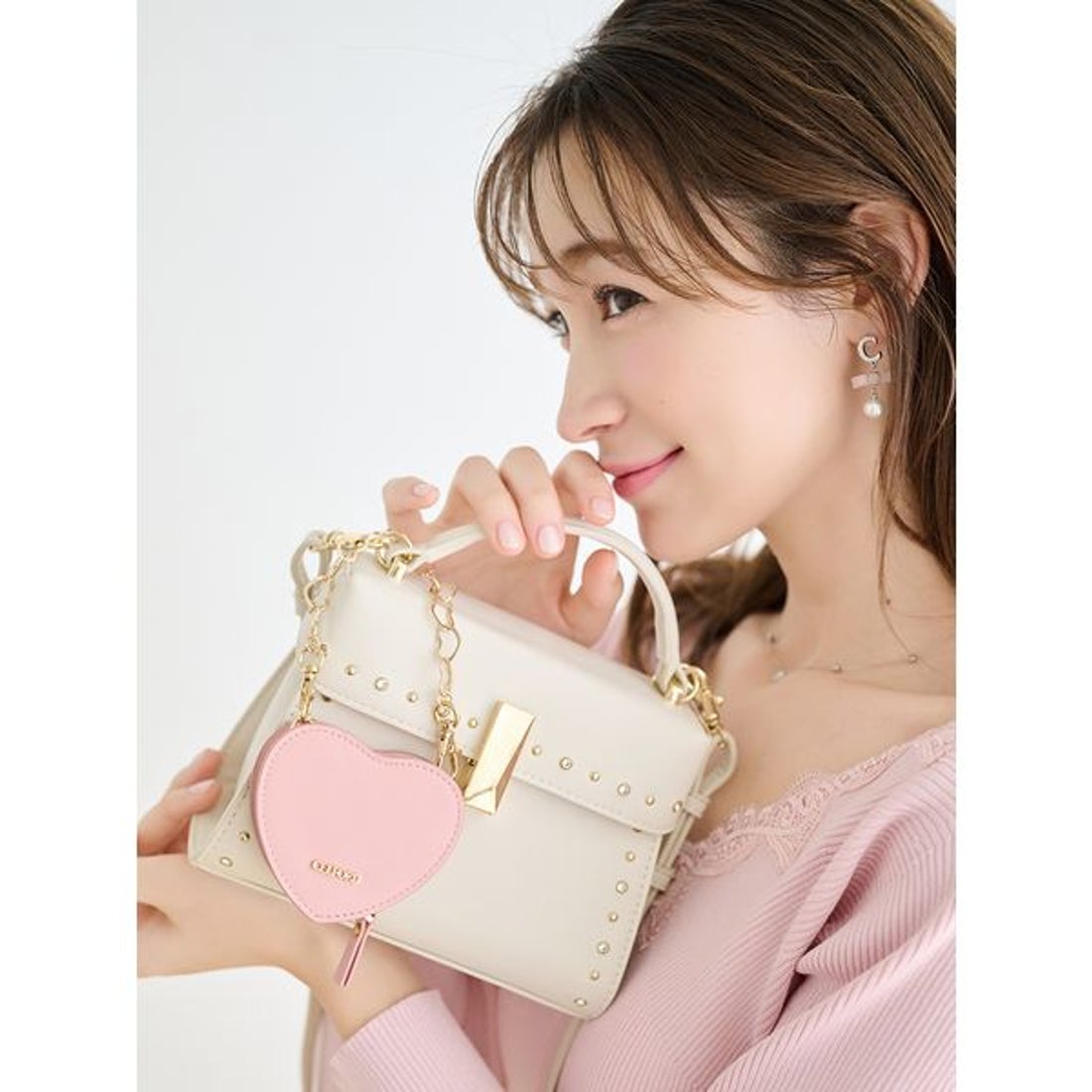 セルフォード CELFORD 【リュタン】ビジュースタッズポシェット （IVR