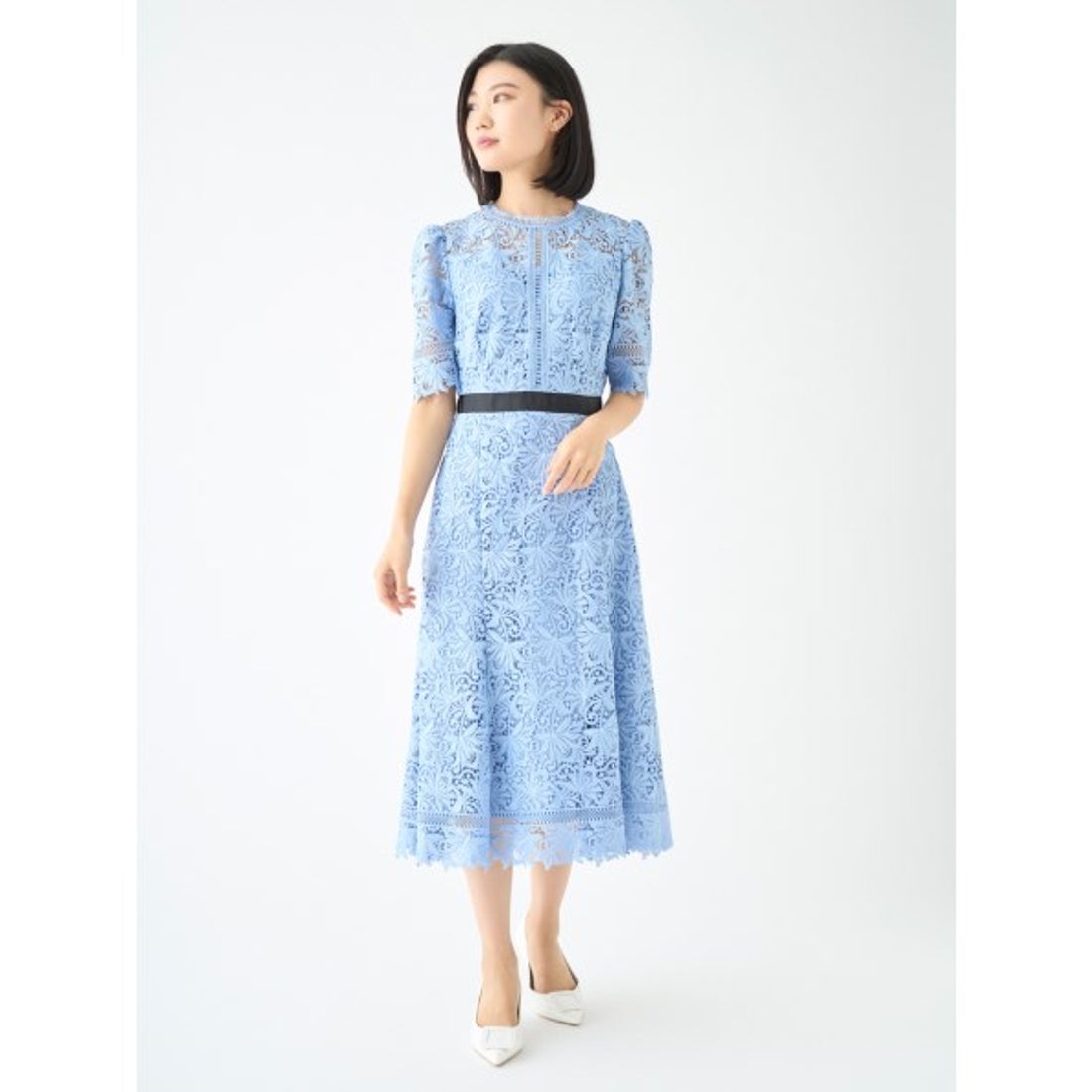 セルフォード CELFORD レースワンピース （BLU） - ファッション通販