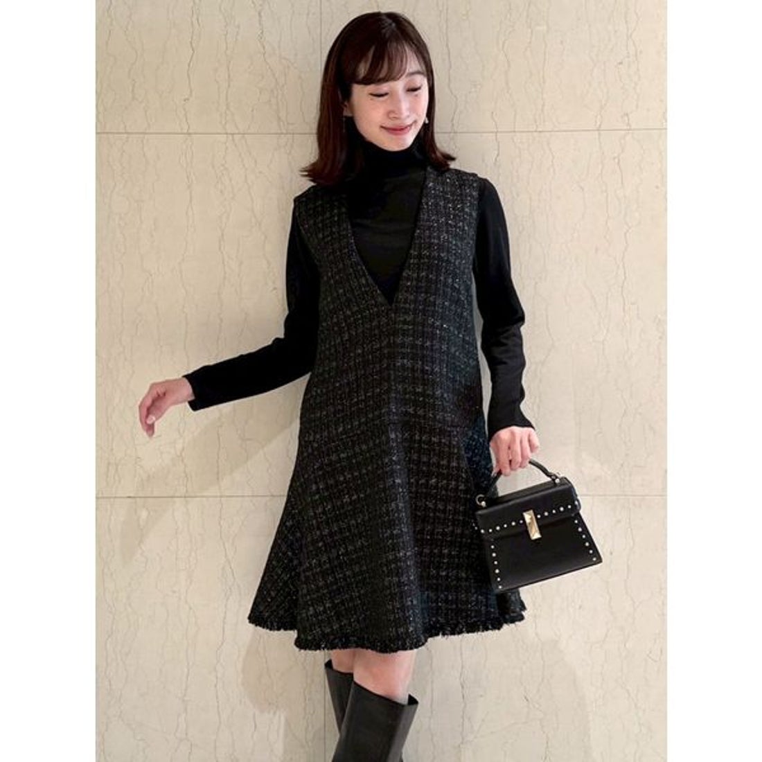 セルフォード CELFORD ジャンスカセットアップ （BLK） -ファッション