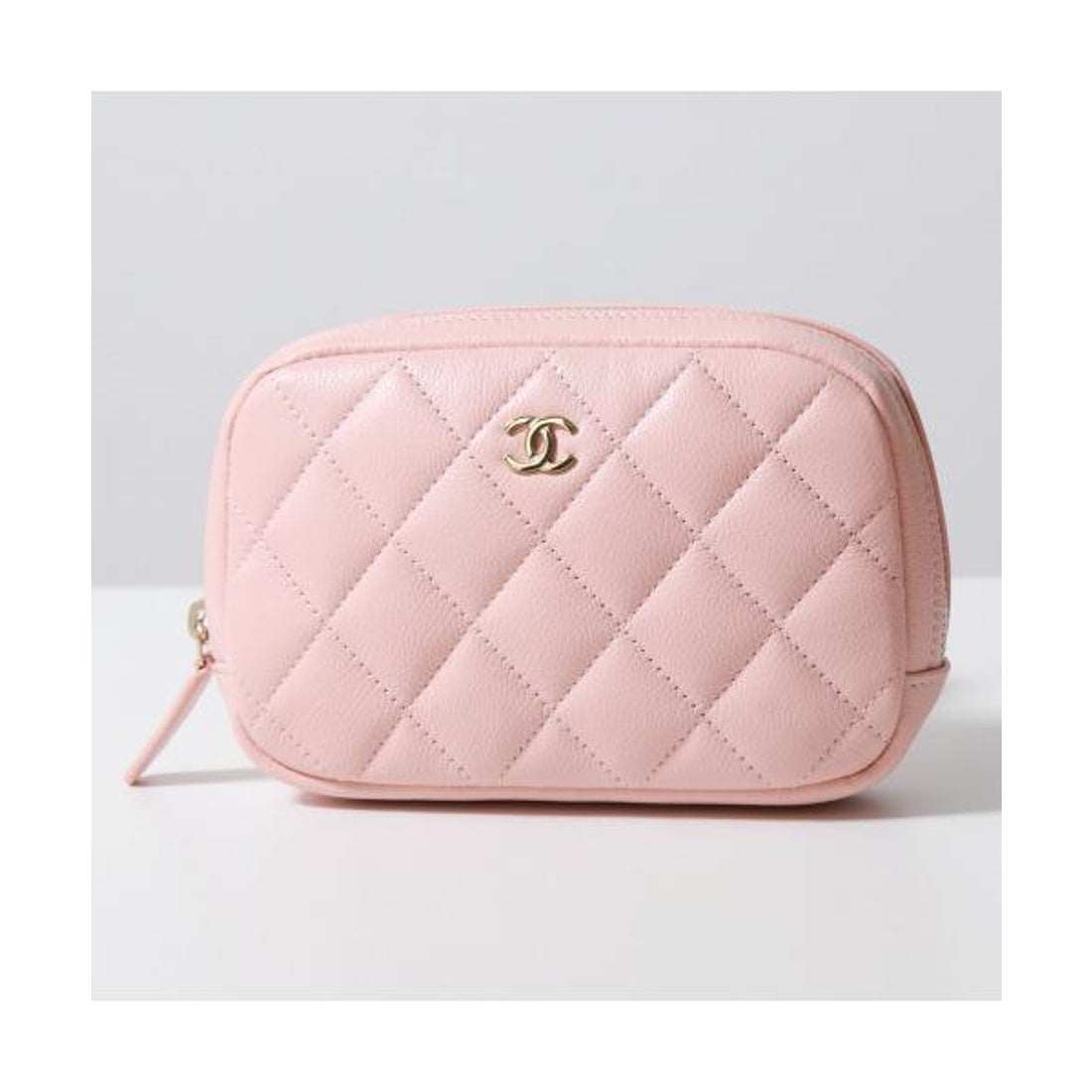 シャネル CHANEL CHANEL ポーチ A80909 B10583 マトラッセ ココマーク