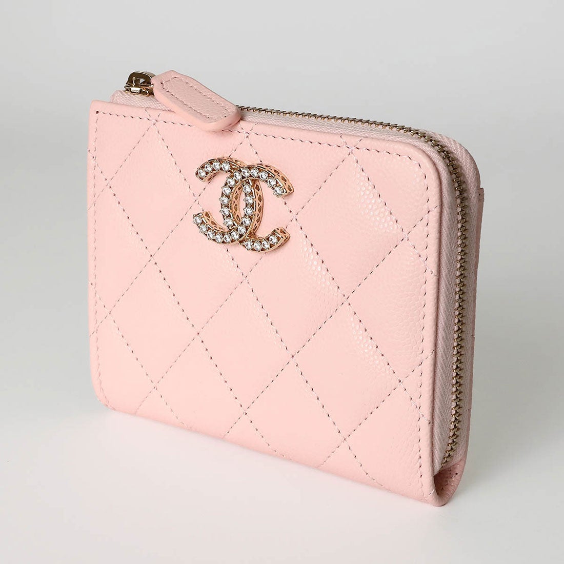 シャネル CHANEL カードケース キャビアスキン フラグメントケース